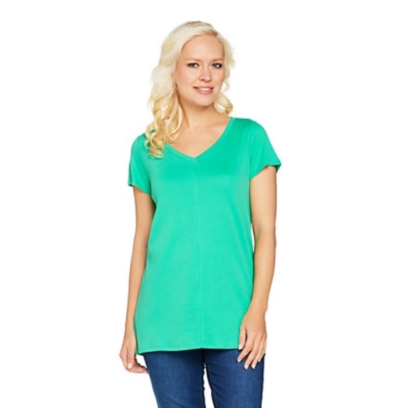 ❌ SOLD ❌ Isaac Mizrahi Pima Cotton Tunic 👚 - Picture 2 of 8